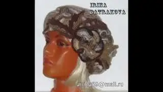 Креативные вязаные шапочки Ирины Батраковой.