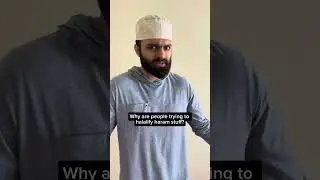 THEY TRIED TO MAKE HARAM DRINKS HALAL