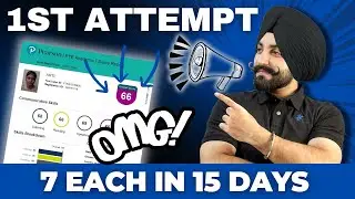 PTE exam review, 7 each bands in 15 days how ?, ( Gurwinder Sir )
