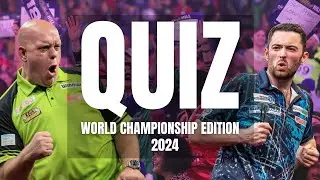Darts QUIZ: 2024 World Championship Edition!
