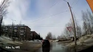 Печора. Весна 2024 год. 25 апреля. Погодно-дорожная обстановка.