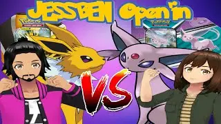 JessBen Open'in - Jolteon Tin Vs Espeon Tin
