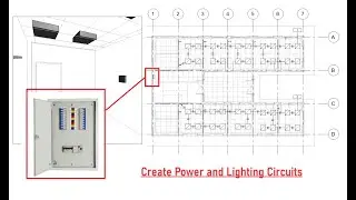 ELECTRICAL SYSTEMS - CREATING LIGHTING CIRCUITS-  Revit Tutorial
