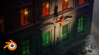 Xmas 2021 - Blender 3D Timelapse