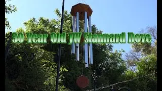 30 Year Old JW Stannard Dove Wind Chime