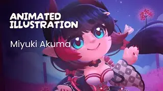 Miyuki Akuma ┃ Idle Animation