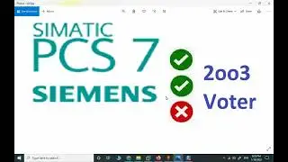 SIEMENS PCS 7 Tutorial | Final Projects |  Analog Voter | Reusable  CFC