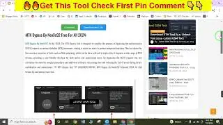 MTK Bypass By NeoXc92 For All | New MTK Auth Bypass Tool 2024 | MTK Tool Frp bypass all Mtk Devices