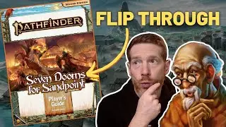 Seven Dooms For Sandpoint Players Guide Flipthrough