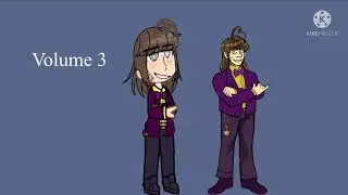 All the BlueyCapsules william afton designs in gacha club 1-4