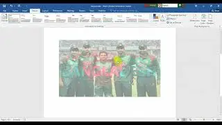 How to add (Text/Picture) watermark in MS Word l মাইক্রোসফ্ট ওয়ার্ডে ওয়াটারমার্ক যুক্ত করার পদ্ধতি