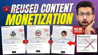 👉 Reused Content YouTube Monetization 2026 😱 | New Reused Content Policy 2026