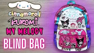 [Paper diy] Cinnamoroll | Kuromi | My melody | Blind bag | unboxing | asmr