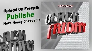 Design For Upload On Freepik Black Friday