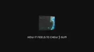 how it feels to chew 5 gum