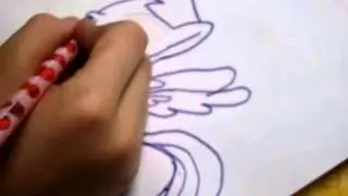 ۩♪♡♥ Как нарисовать страшную пони Искорку♥♡♪۩