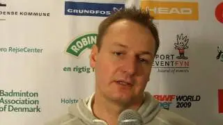 Uhre about the men's doubles