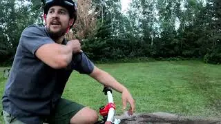dirt jumping the new features in backyard track