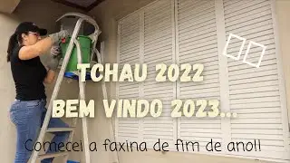 Hoje a faxina foi na área externa!