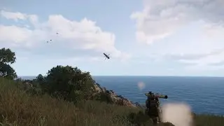 DESTRUCTION OF THREE UKRAINE HELICOPTERS BY RUSSIAN ANTI AIR FORCES - ARMA 3