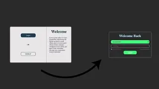 Login Page Design ASMR (No-Talking) | Functional Login Page video in Css | #code2green