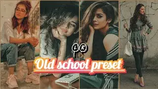 Old school preset - Lightroom Mobile presets - Retro preset - Vintage filter - vintage preset