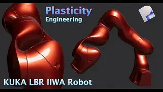 Plasticity 3D Tutorial | KUKA LBR IIWA Robot | Surface Modeling