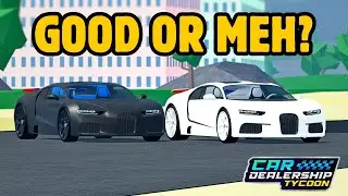 🔥New Limited Bugatti Review! Car Dealership Tycoon 