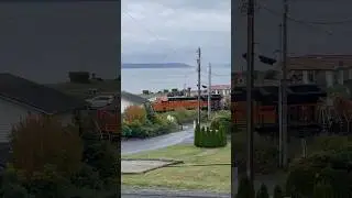 5 Deep! BNSF Locomotives Rolling! 
