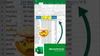 Excel Tutoring | Excel Shortcut | Excel Tricks and Tips #exceltips