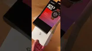 📦 Распаковка Amazfit GTR 3 Pro 