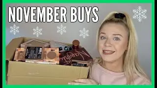 NOVEMBER BUYS | VLOGMAS DAY 5 | makeupwithalixkate