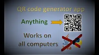 QR code generator app || works on all computers || Ad-Free and fast generator || How to make QR code