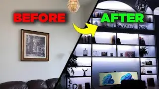 I Built My Dream Office Setup for 2025 - Start to Finish in under 8 mins
