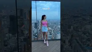 Tokyo view from Shibuya sky. 