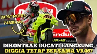 DIGGIA DAPAT KONTRAK LANGSUNG DUCATI?! - Fabio di Giannantonio bertahan di VR46 hingga 2026!?