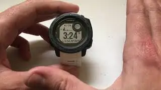 Garmin Instinct - Adjusting the Storm Alert