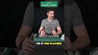 Is the burn card in blackjack important?