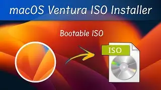 macOS Ventura Bootable ISO File  | macOS 13 ISO Installer | macOS Ventura ISO, DMG, VMDK Installer