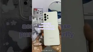 Unboxing samsung galaxy A32 purple case #unboxing #shorts