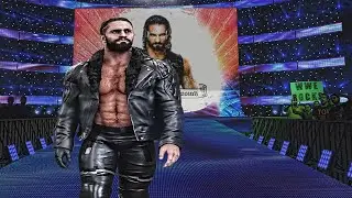 The PERFECT Seth Rollins  MONDAY NIGHT MESSIAH  Entrance in WWE Games WWE2K Mods