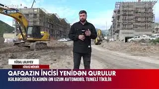 Kəlbəcərdə quruculuq işləri sürətlə davam edir. Kelbecer en yeni görüntülər 2024