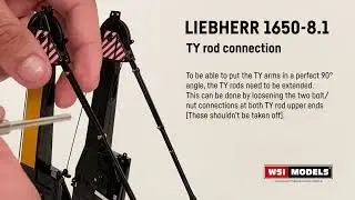 Liebherr 1650-8.1 TY rod extension