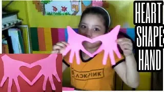 HEART SHAPE HAND TRACING