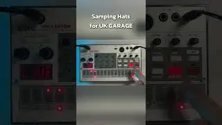 Sampling hi hats for UK GARAGE on the Korg Volca Sample 