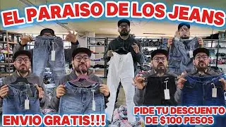EL PARAISO DE LOS JEANS EXIGE TU DESCUENTO DE $100 PESOS CON MI CODIGO ENVÍO GRATIS HAY TALLAS EXTRA