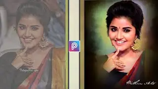 PicsArt Digital oil painting photo editing + Smudge oil paint editing tutorial PicsArt