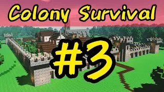 COLONY SURVIVAL - РЫБАЛКА, БАССЕЙН, ХИТРАЯ ЗАЩИТА ОТ ЗОМБИ - ПРОХОЖДЕНИЕ СЕРИЯ 3
