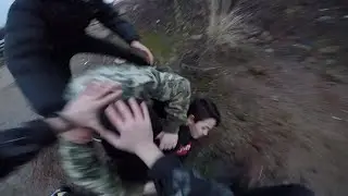 ДИКИЙ ПОБЕГ ОТ ОХРАНЫ | ДРАКА С ОХРАНИКОМ ОТ ПЕРВОГО ЛИЦА
