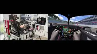 Virtual Reality |  F1 2021 in a High End Full Motion Simulator | Oculus Rift